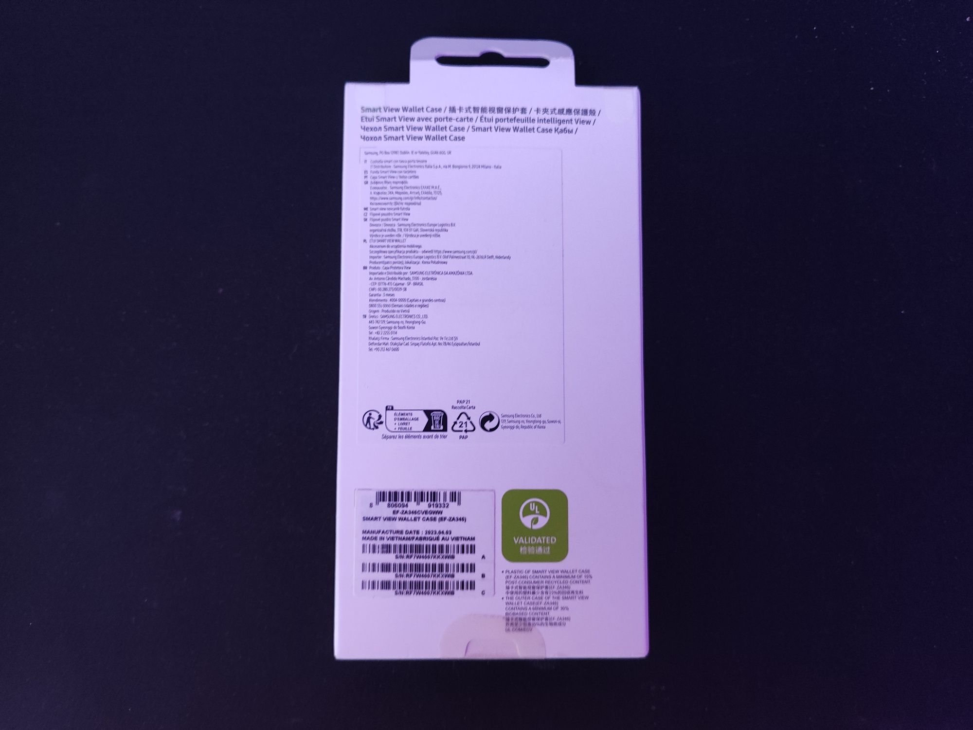 Samsung Smart View Wallet do Galaxy A34 5G