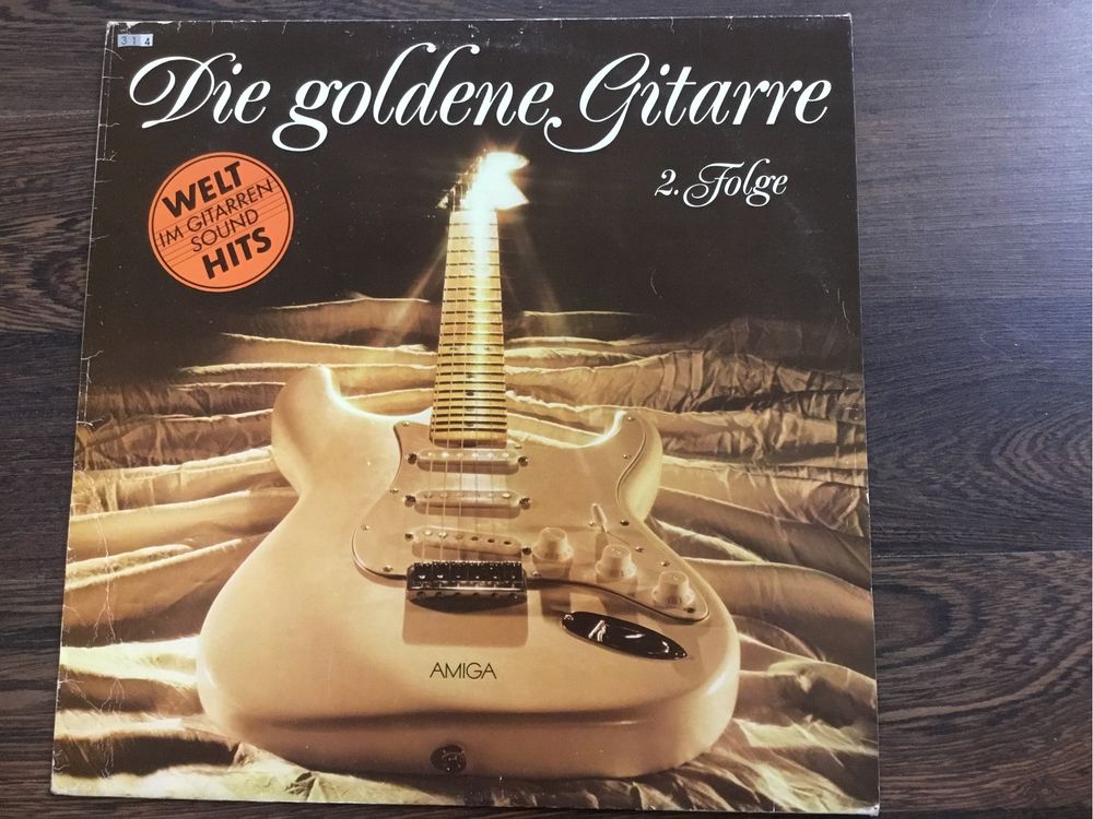 Die goldene gitarre wolt-hits in gitarre-sound 2 folge winyl