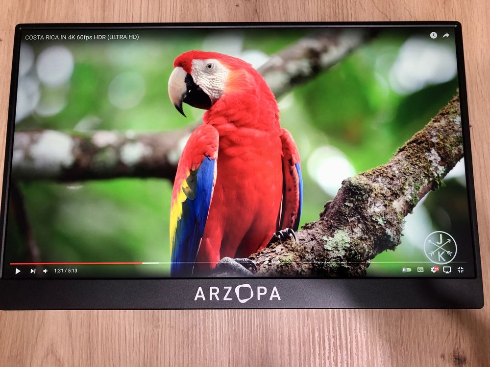 Monitor przenośny Arzopa E1 Extreme Base 15.6 | 4K 3840x2160 Portable
