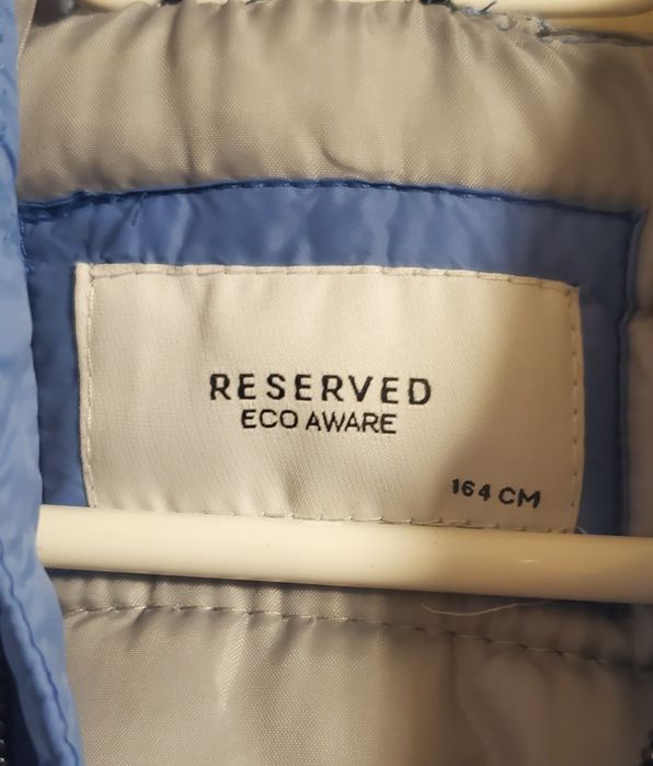 Продаю дитячий голубий пуховик Reserved.