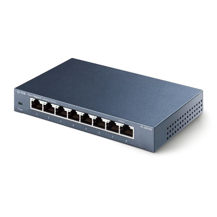 Новый 8-портовый гигабитный свитч TP-Link TL-SG108