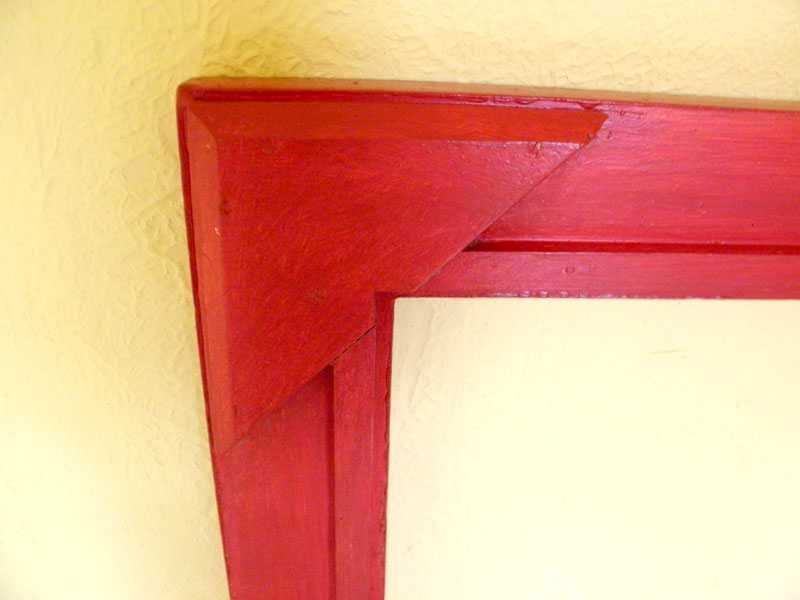 Stara pamiątkowa rama ramy do obrazu na obraz  drewno oprawa z prl-u