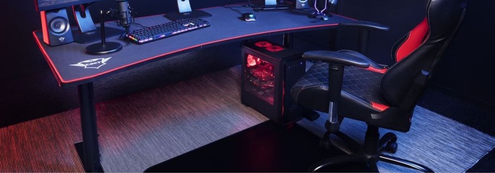 Pc Gaming completo com mesa gaming GXT