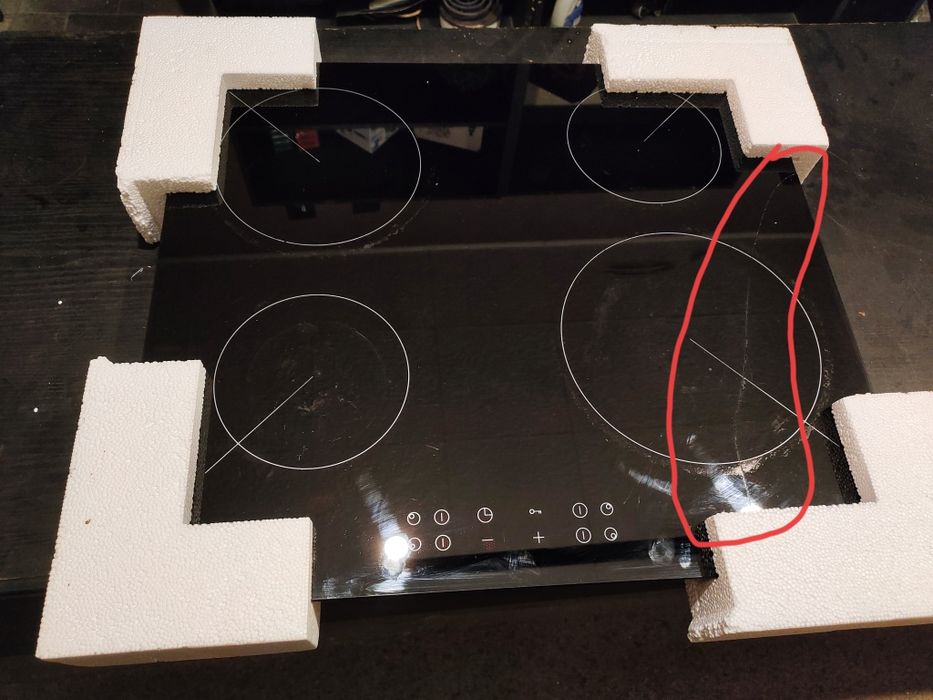 Płyta ceramiczna Działa Akpo PKA 58008/2 58cm