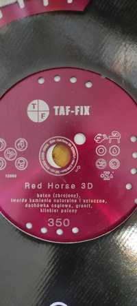 Tarcza diamentowa 350 mm Taf-Fix model Red Hordę 3D