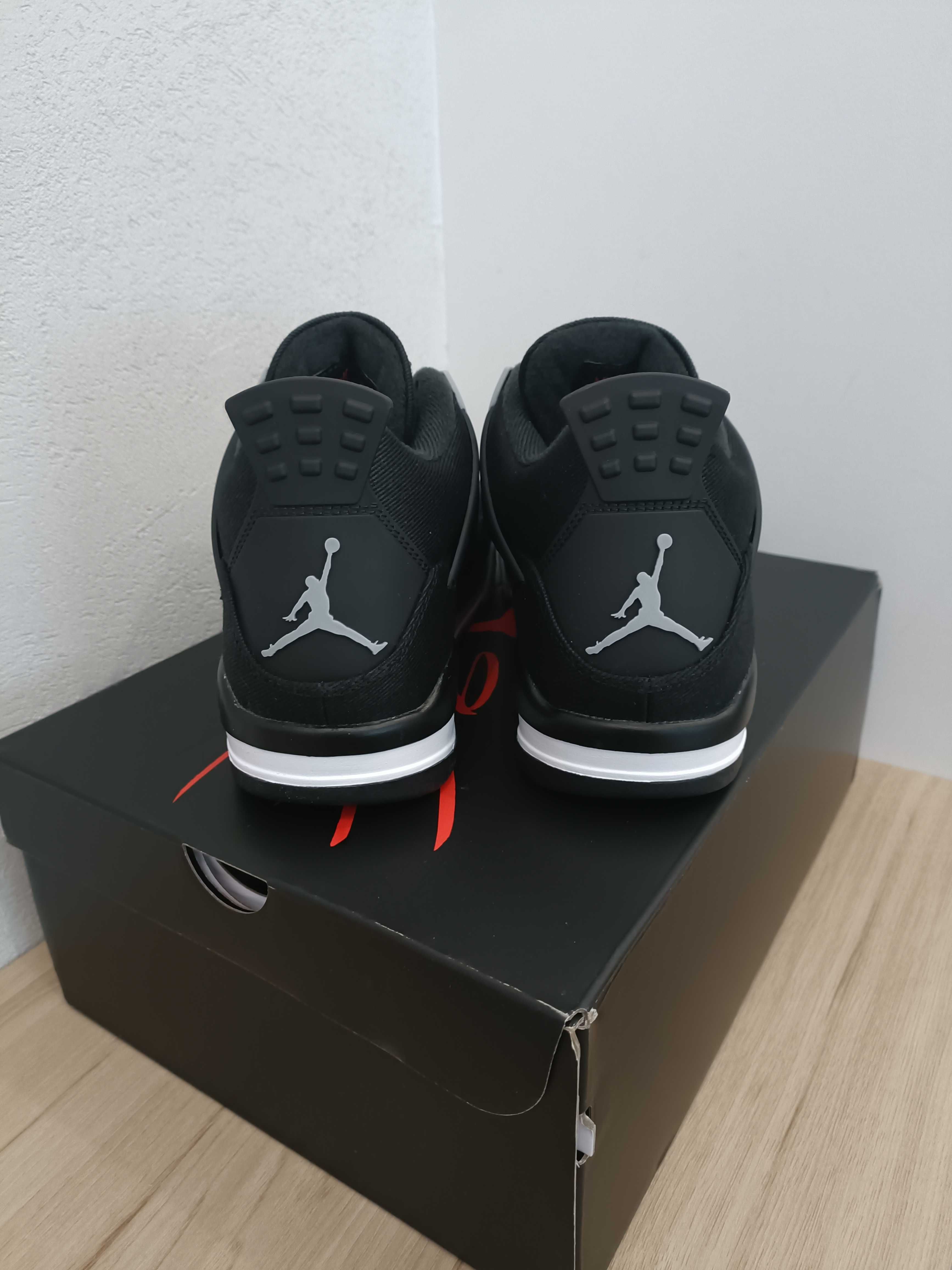 Buty Jordan 4 Retro SE Black Canvas rozmiar 43 wkładka 27,5 cm