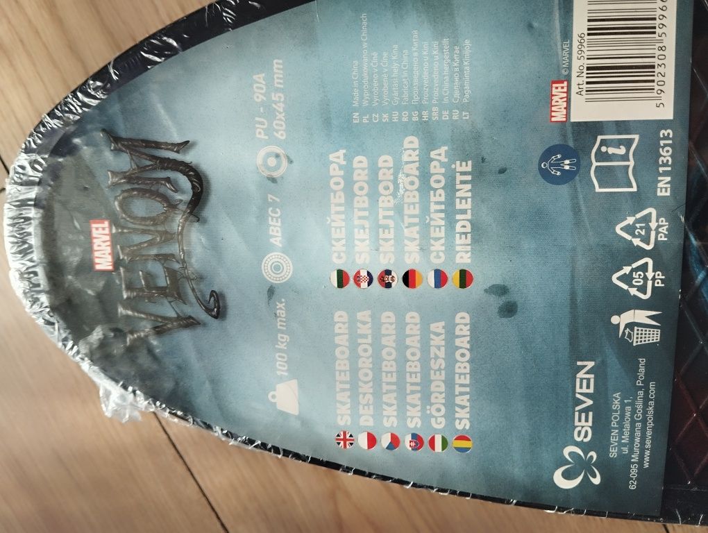 Deskorolka Venom fiszka