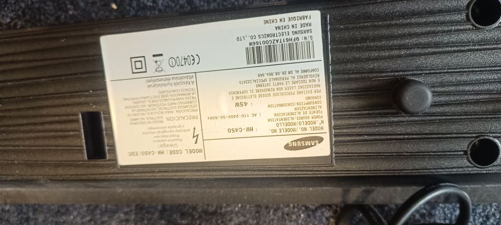 Sound bar samsung hw-c450