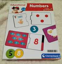Układanka Numbers - Clementoni - gra cyfry - do nauki angielskiego