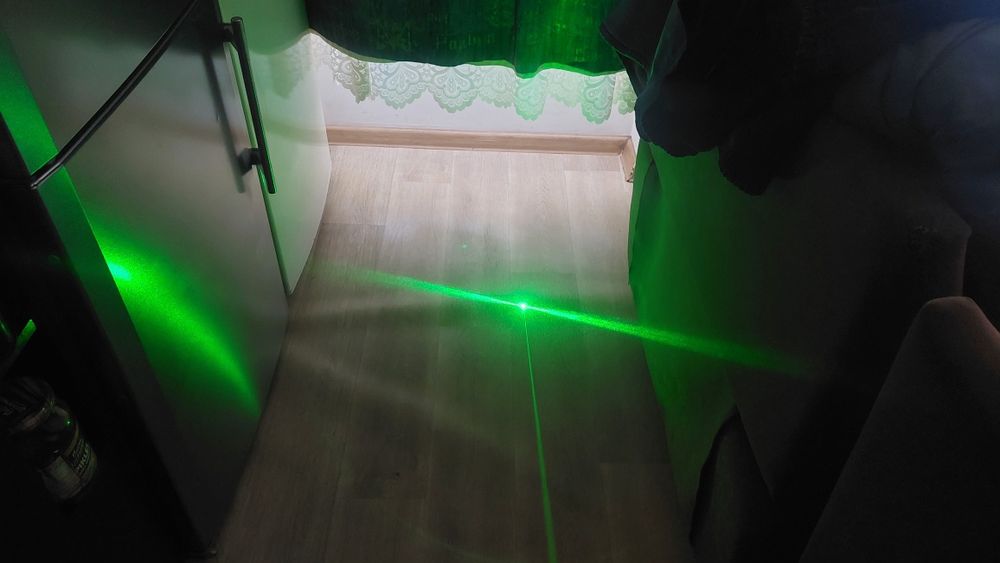 Zielony mocny laser wskaznik