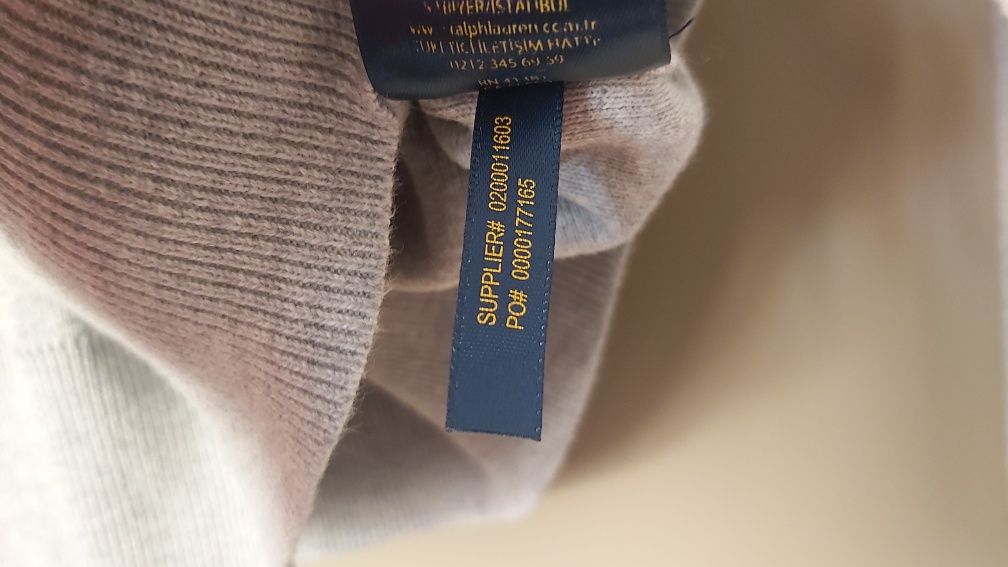 RALPH LAUREN sweter męski XL/ XXL PRIMA cotton