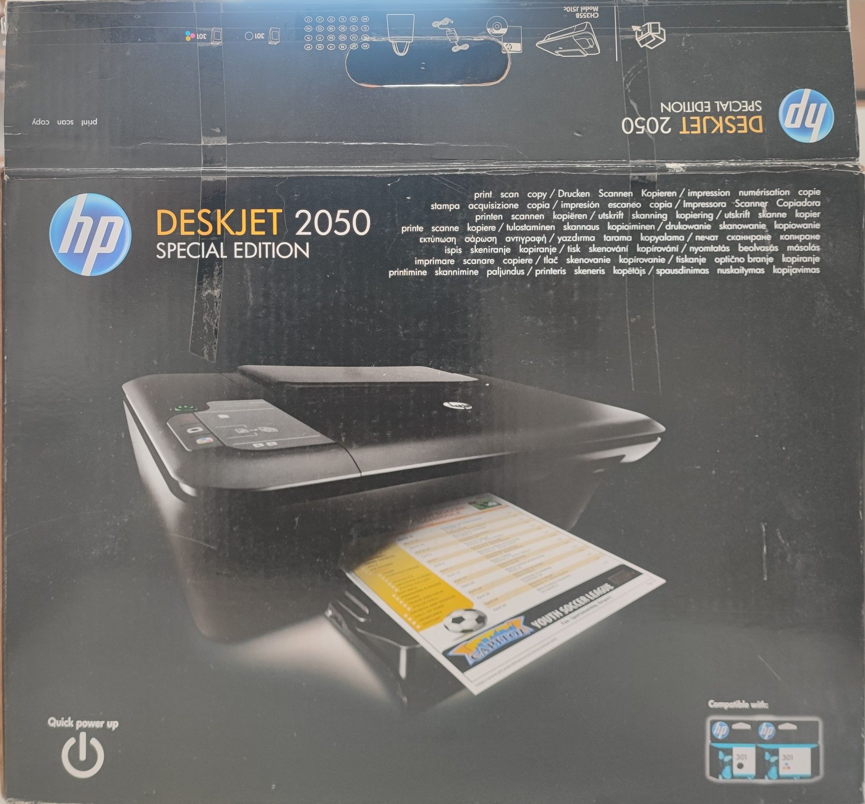 Impressora HP DESKJET 2050 SPECIAL EDITION (c/ 2 tinteiros)
