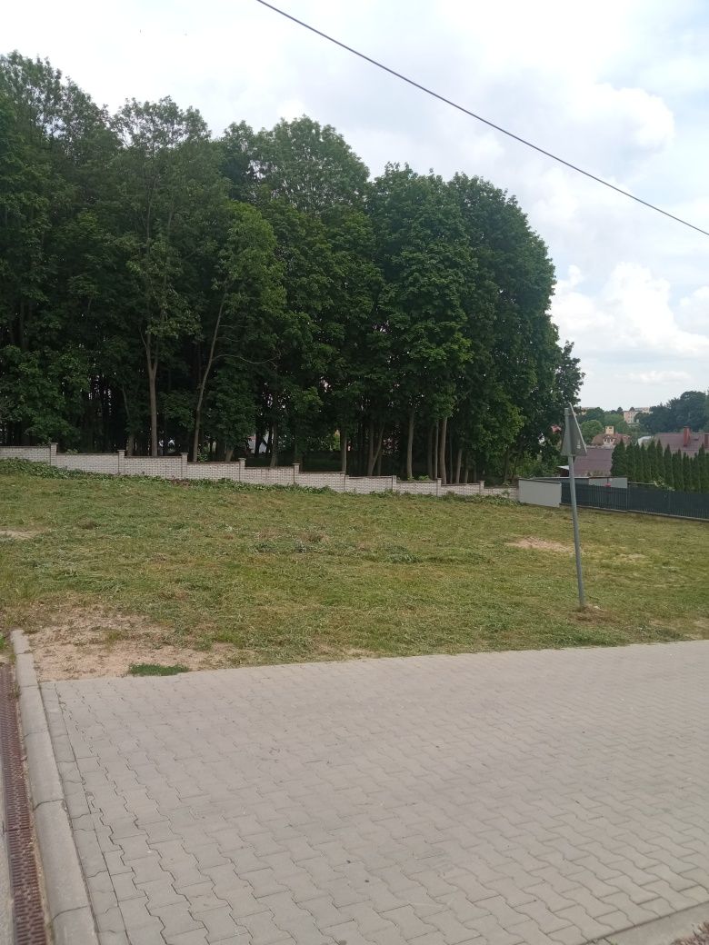Działka budowlana.
