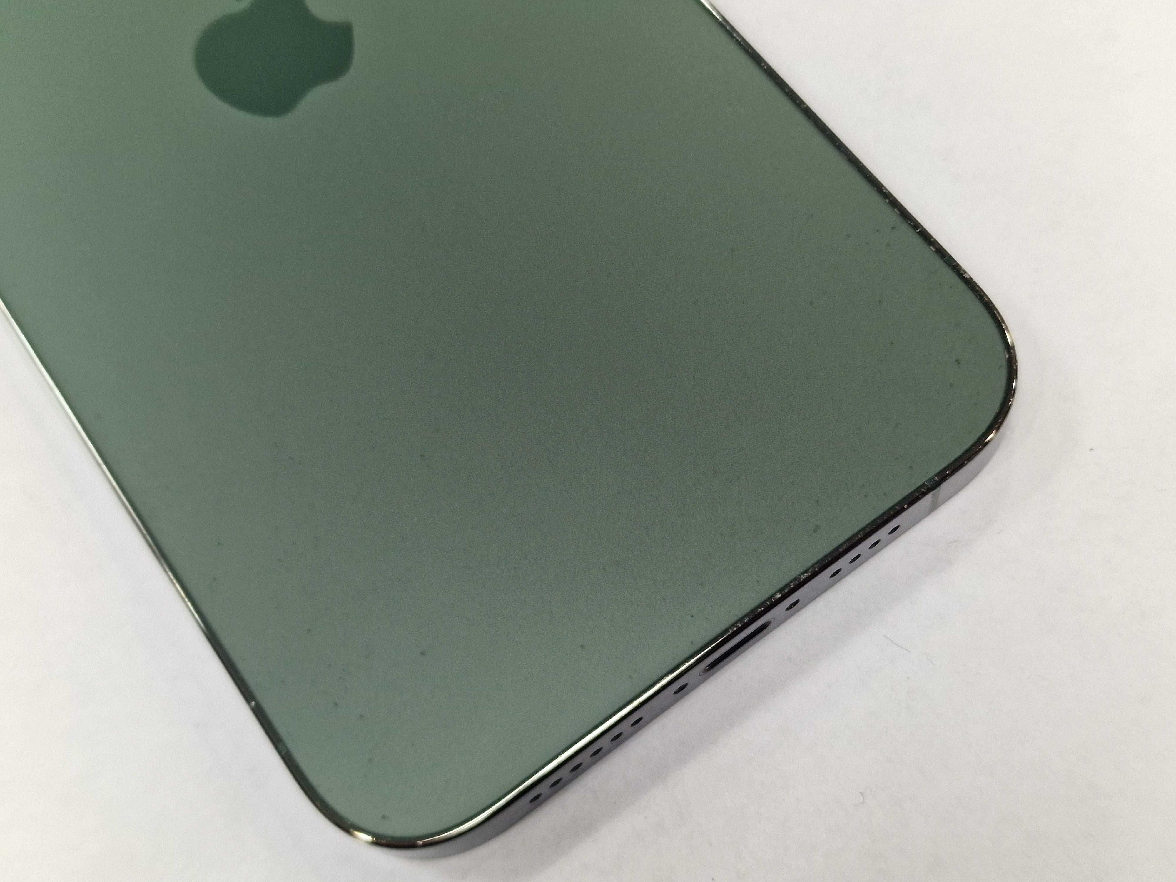 Iphone 13 PRO MAX 128GB/ Alpine Green/ Bat 88%/ Grade A- + ładowarka