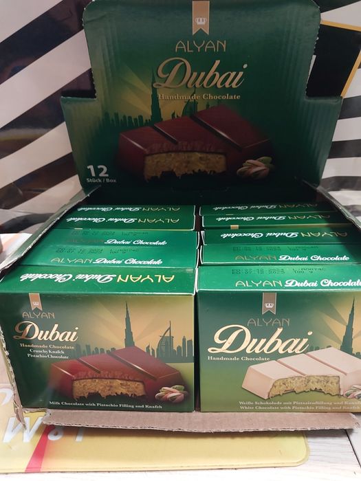 Czekolada mleczna Dubaj