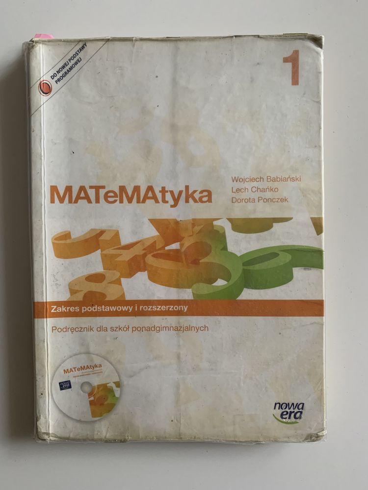 Podręcznik MATeMAtyka 1