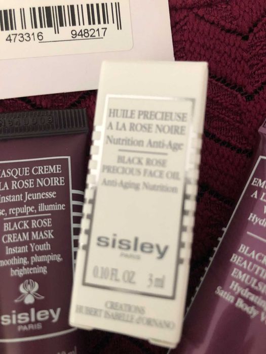 Sisley - zestaw Black Rose + kosmetyczka + pudełko prezentowe