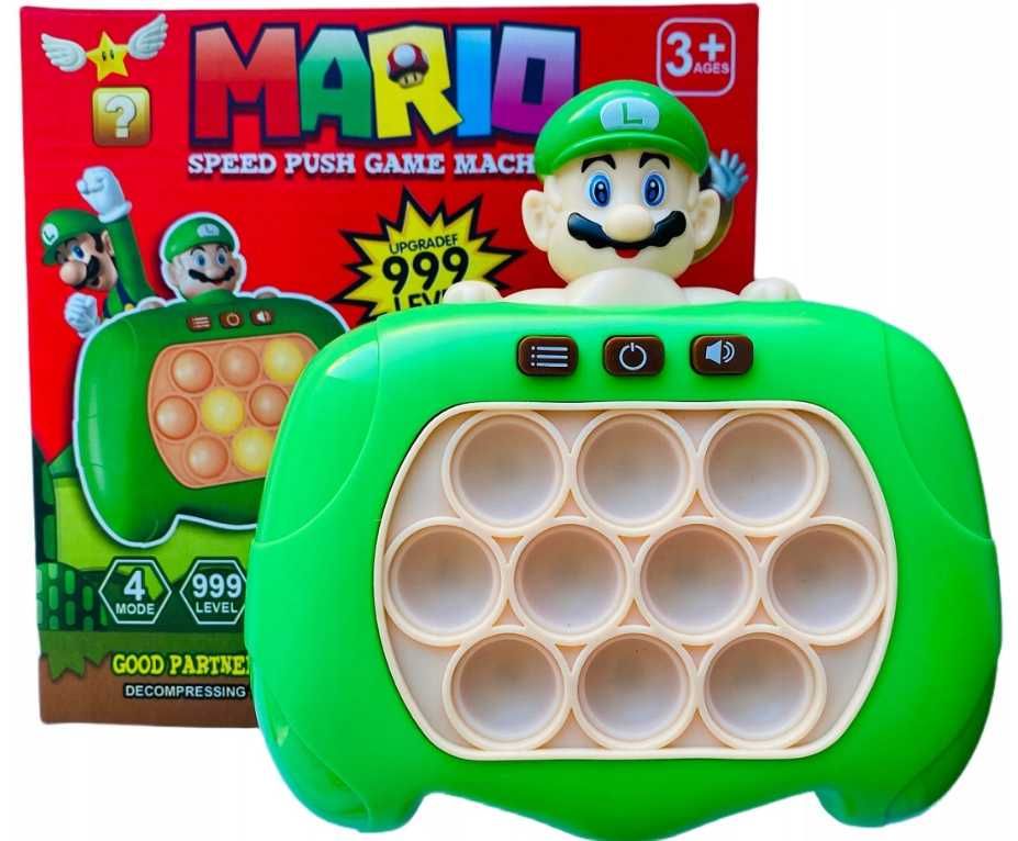 2x Super Mario Gra Push It Mario Puzzle Game Popit Pop In Puzle Pop It