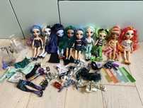 Zestaw lalek Rainbow High 9 szt Amaya Shadow Holly Jewel Daphne Jade