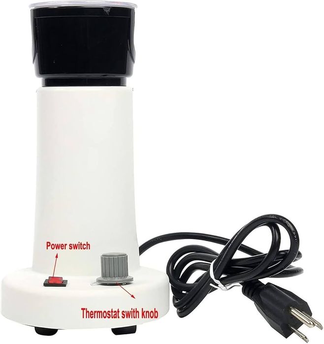 Optyczny podgrzewacz oprawek do okularów