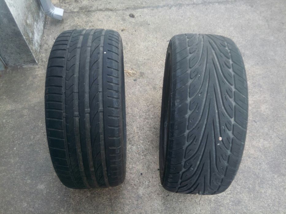 Pneus usados um de cada marca