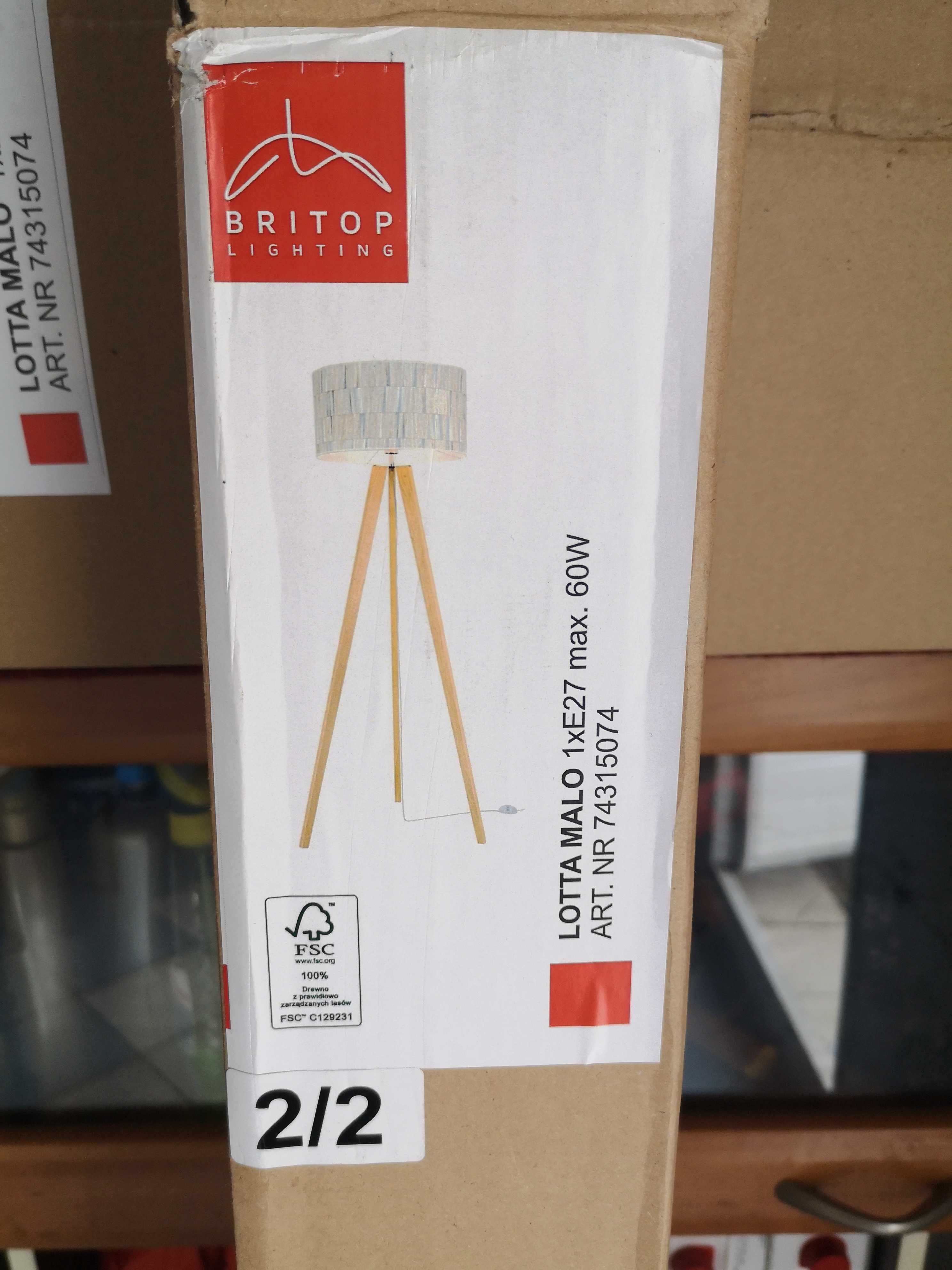 Zestaw Stylowych Lamp Britop Malo Lotta , Lampy, Lampa