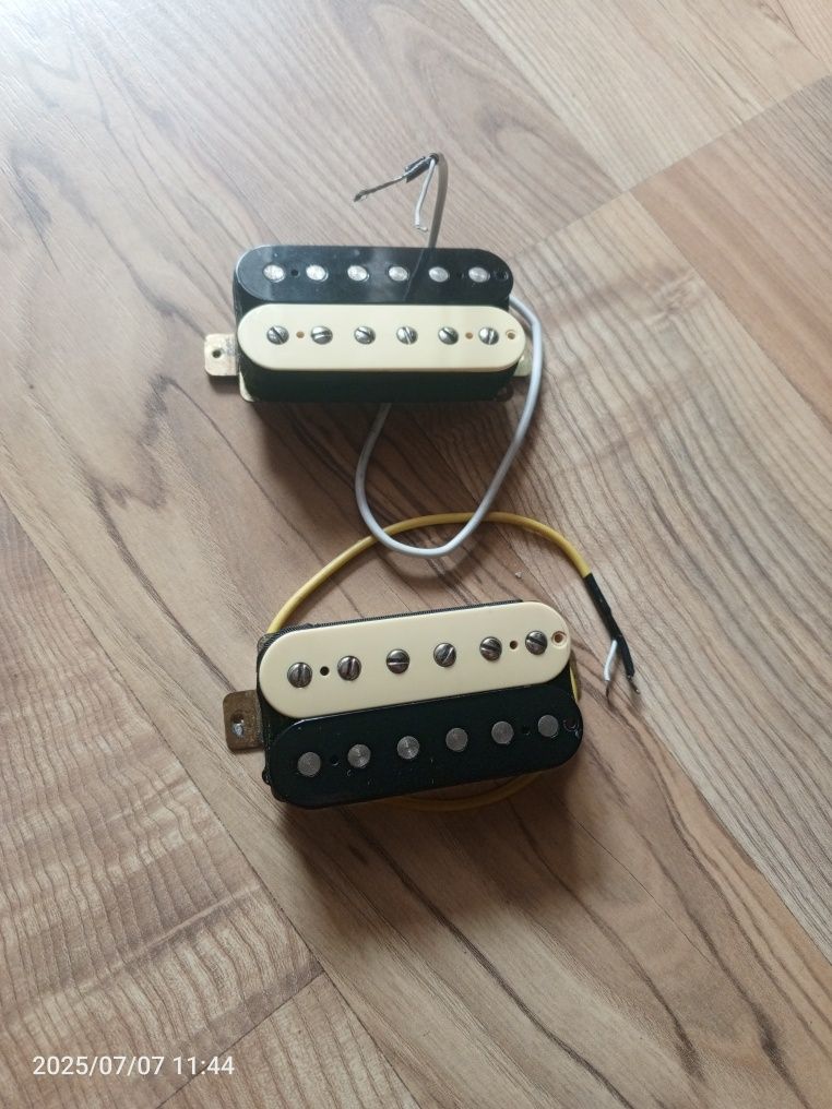 Przetworniki pickupy gitarowe PRS Custom, zebra