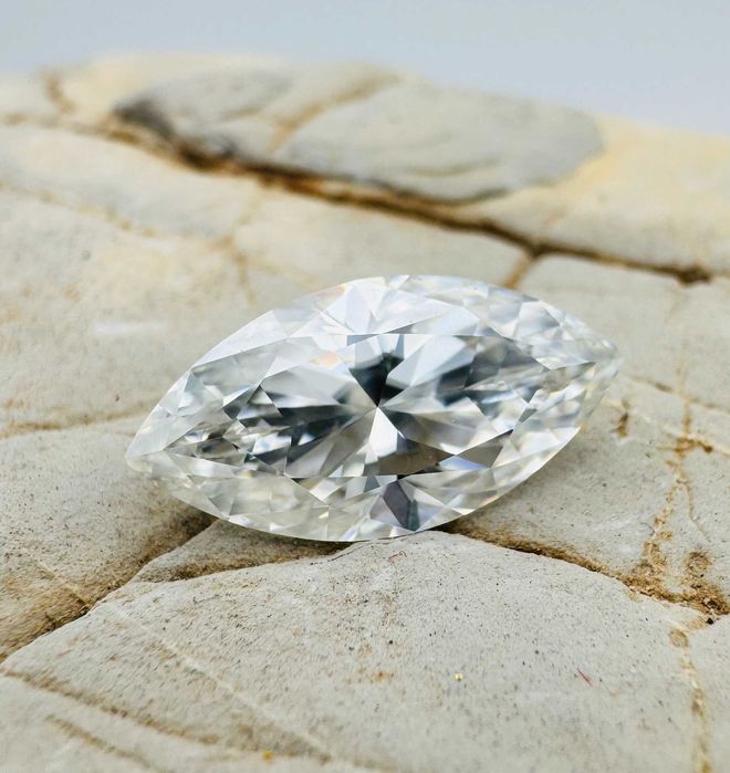 Diament Markiz5,5x11mm1,5CT VVS1-D Gratisy :) ŚWIĄTECZNE PROMOCJE !:)