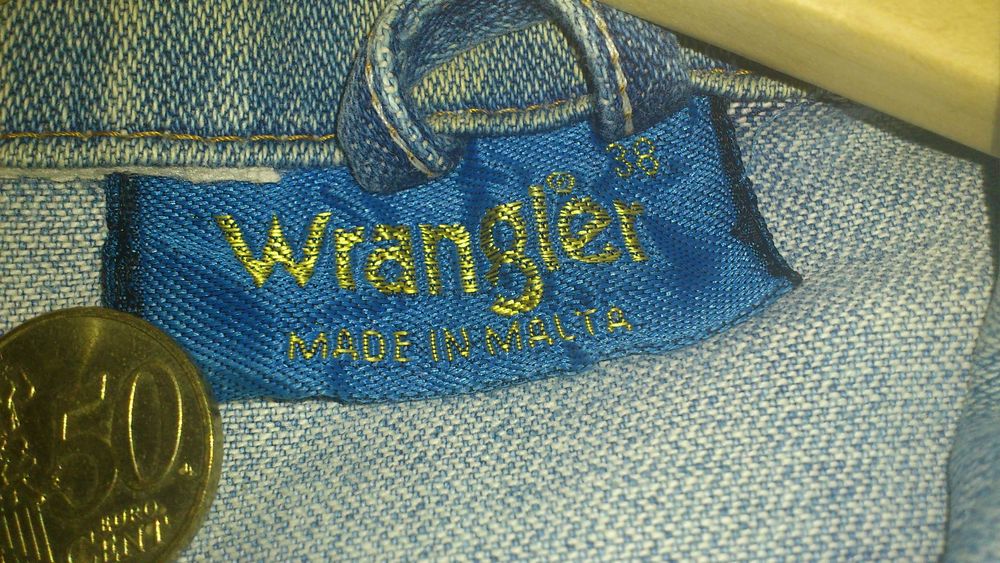 Джинсовая куртка Wrangler,Мальта,80-тые.Р-38.Правильная.Продажа-Обмен.