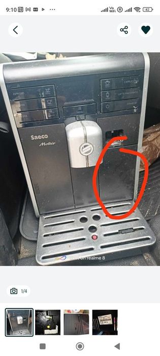 Ekspres do kawy Saeco Moltio podzespoły na cześci