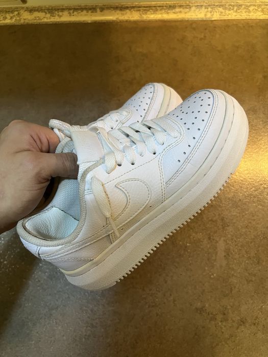 Кеди Nike Court Vision Alta White