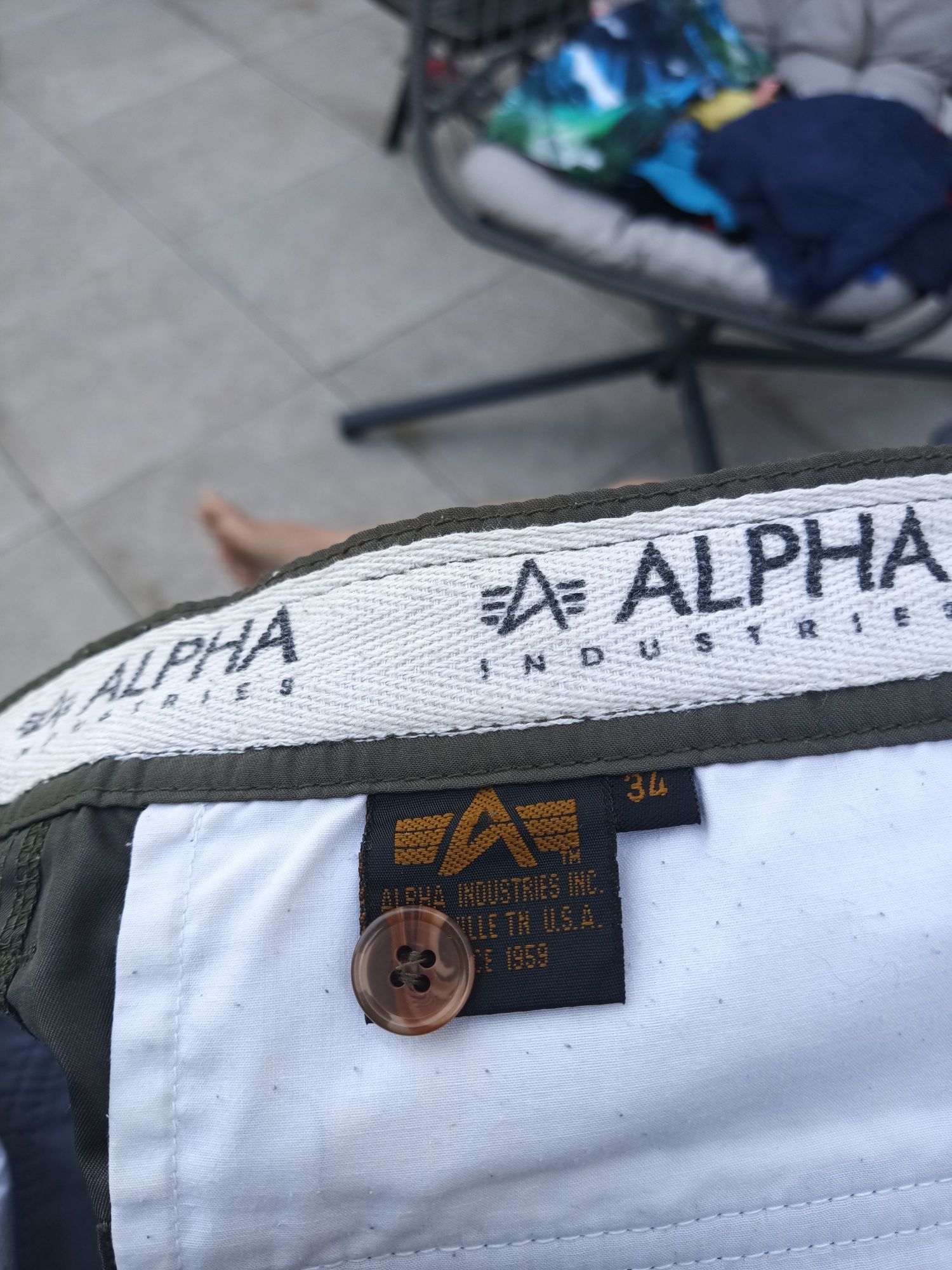 Alpha Industries spodenki szorty męskie