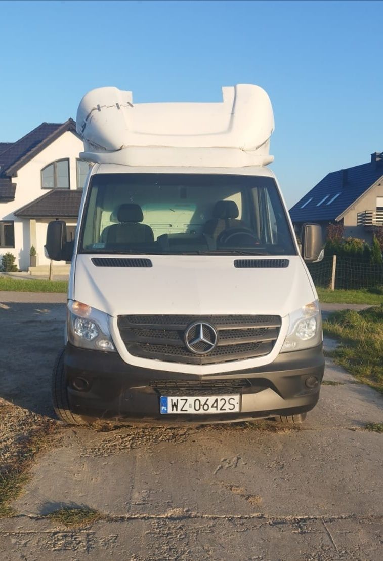 Mercedes sprinter 313 2.2 cdi 316 rama laweta wywrotka salon 1 wł