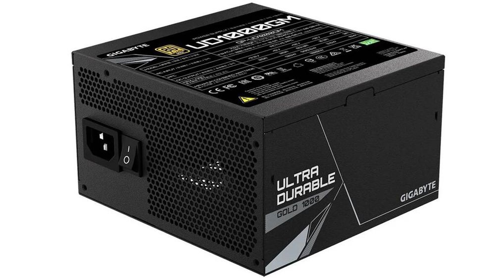 Modularny Zasilacz Atx Gigabyte Ud Gold (Gp-Ud1000Gm) 80+Gold 1000W