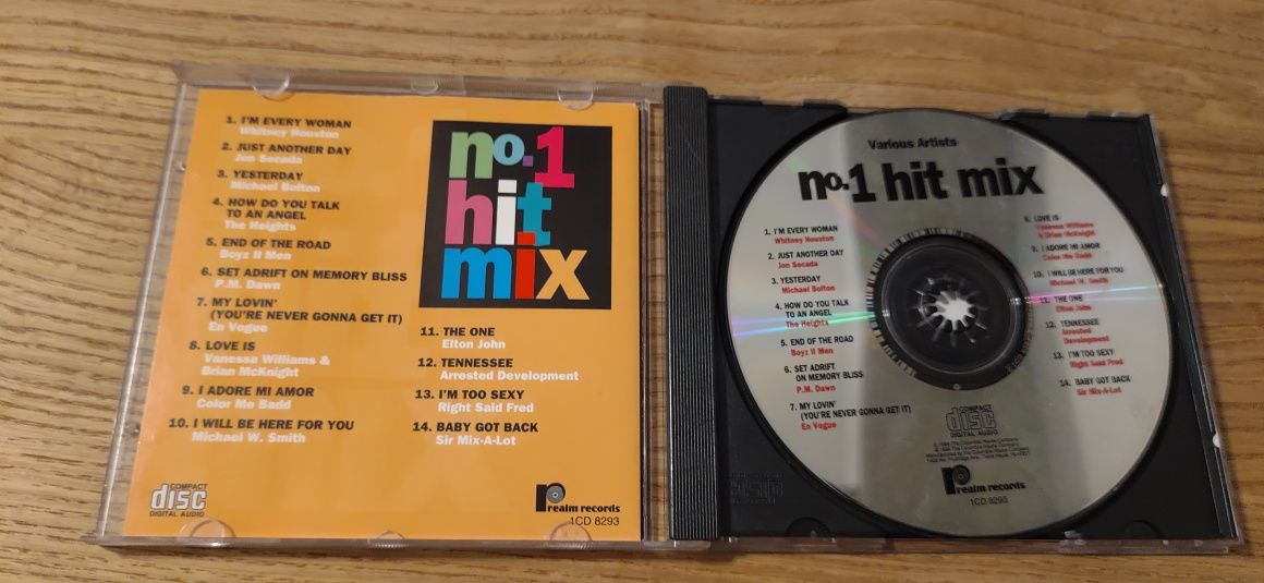 Płyta CD no. 1 hit mix składanka