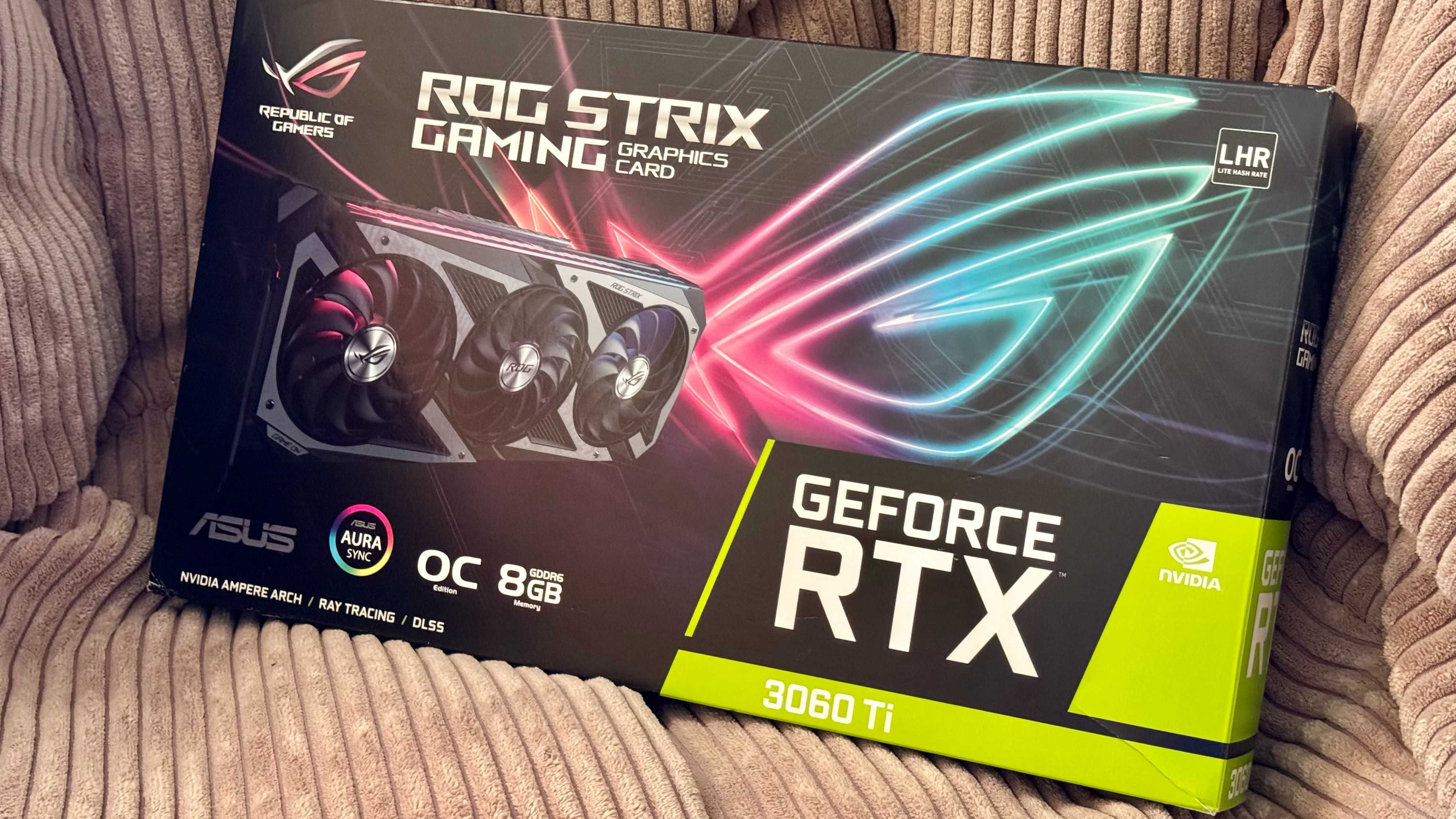 Karta graficzna ASUS GeForce RTX 3060Ti ROG STRIX V2 8GB OC Gaming