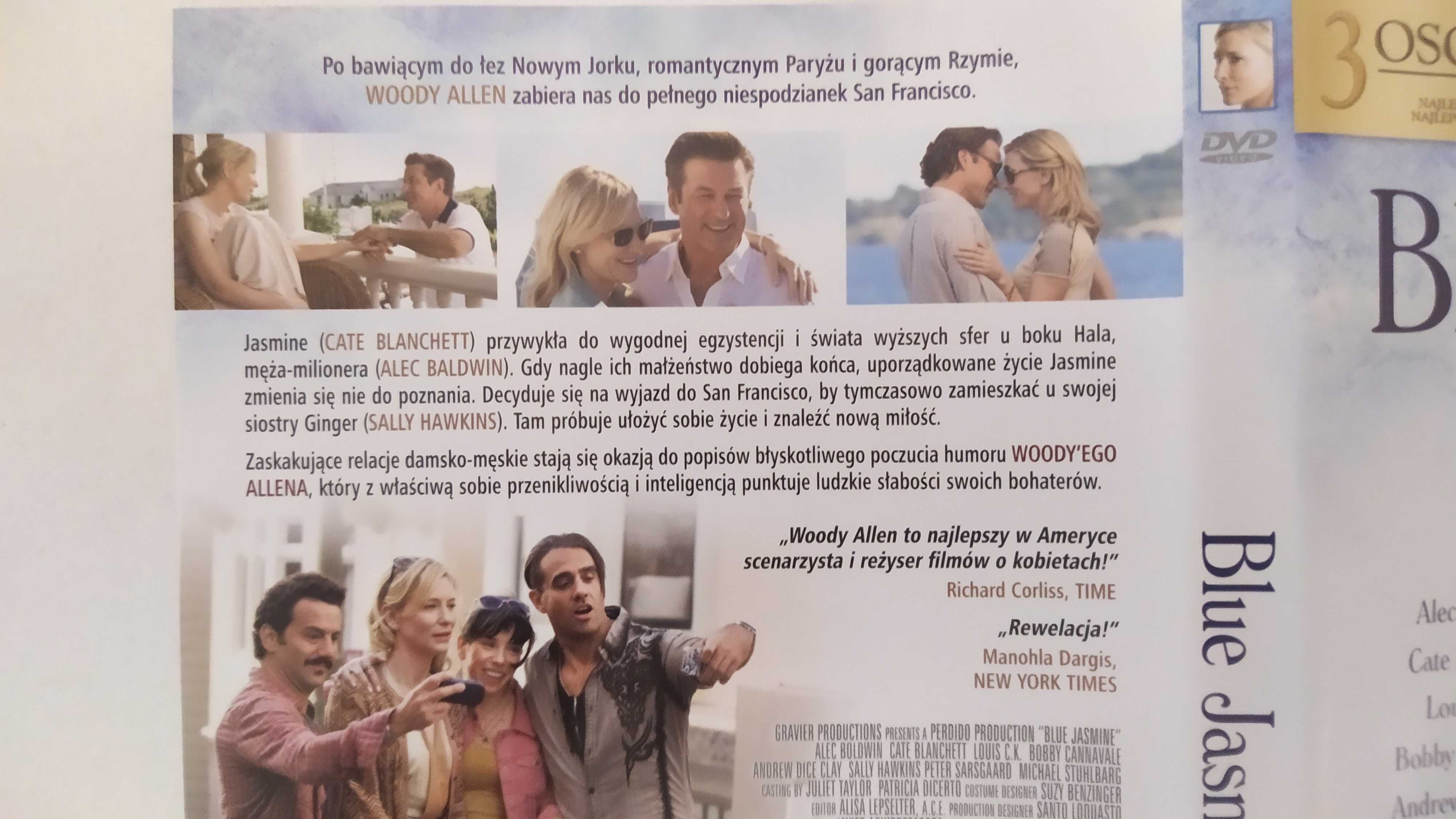 BLUE Jasmine Woody Allen DVD