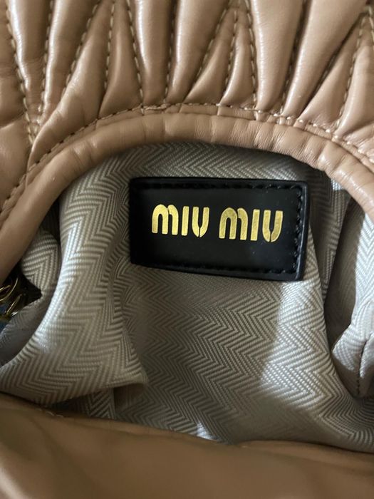 Mala Miu Miu Castanha Mulher