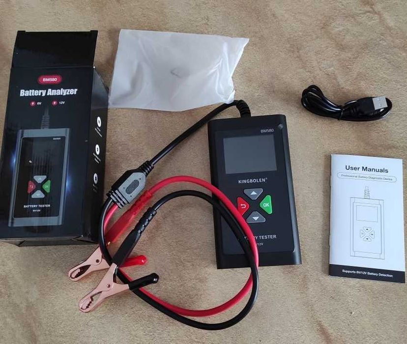 Nowy miernik tester akumulatora do akumulatorów baterii