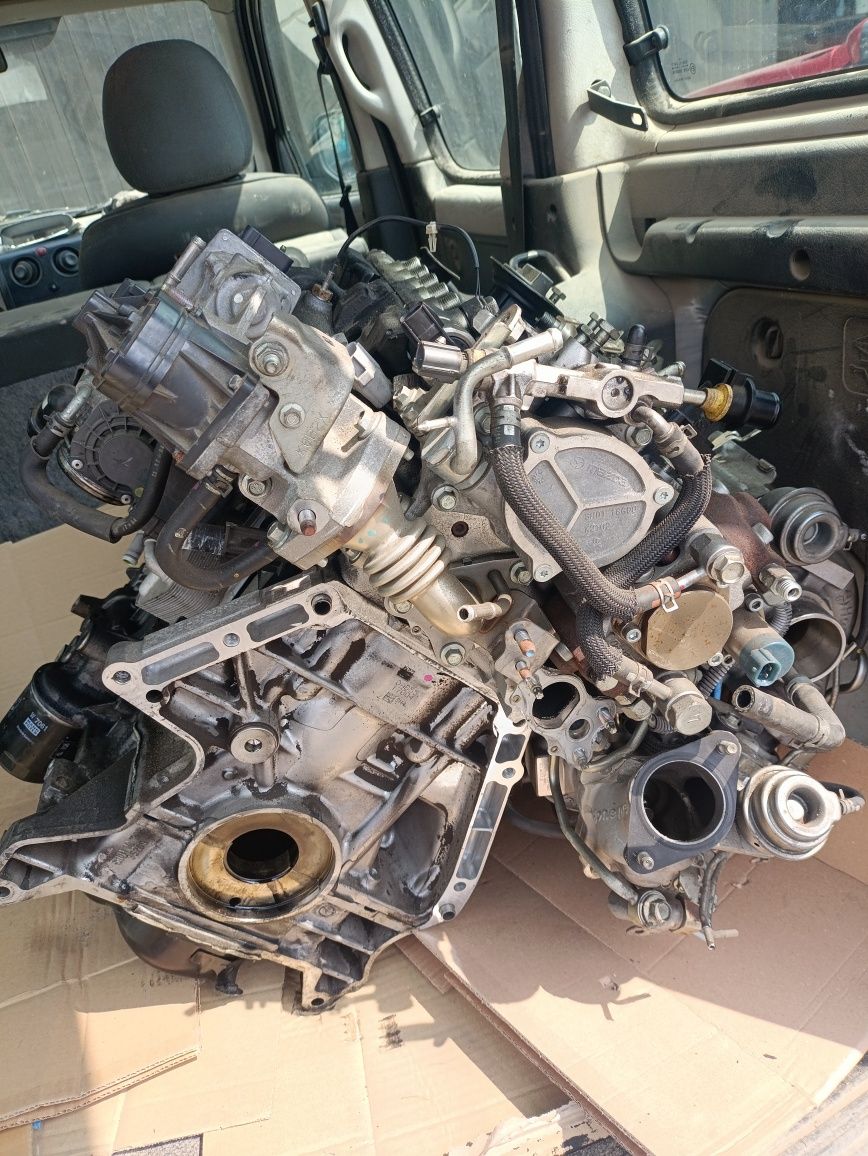 Silnik sh01 mazda 6 2.2d biturbo uszkodzony