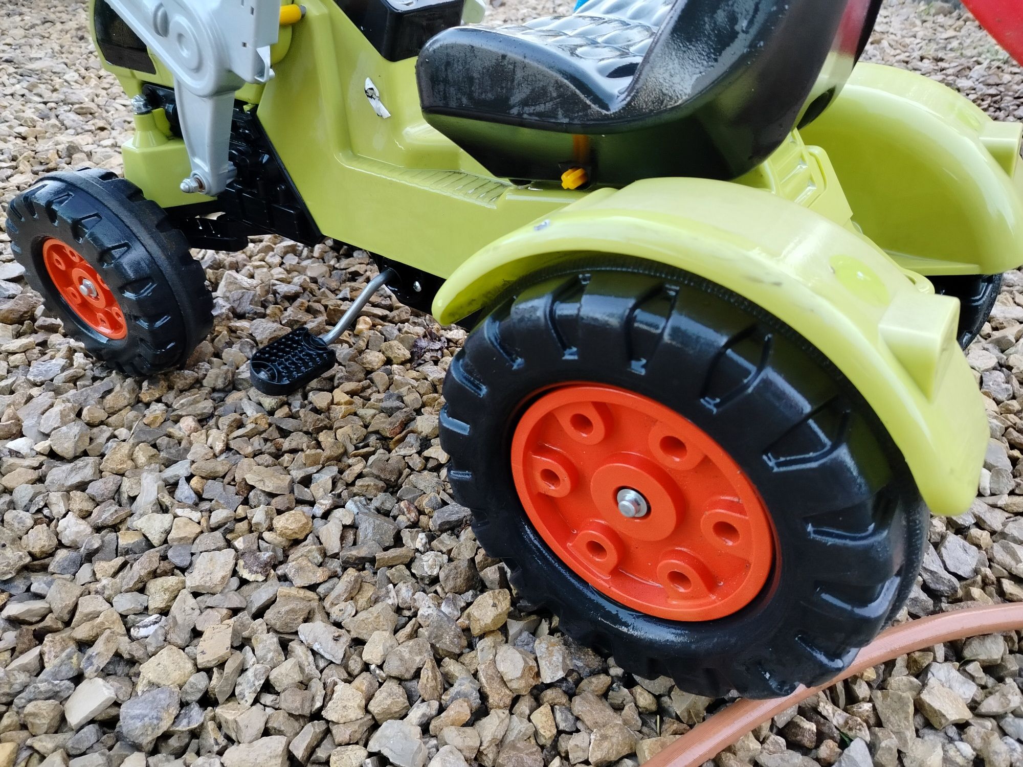 Traktorek na pedały Class koparka z łychą ciągnik jeździk traktor
