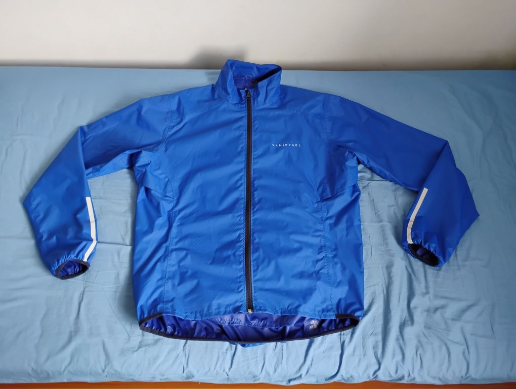 Kurtka rowerowa przeciwdeszczowa Triban RC100 roz. XL