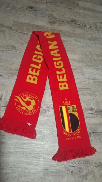 szalik piłkarski reprezentacja Belgii football scarf