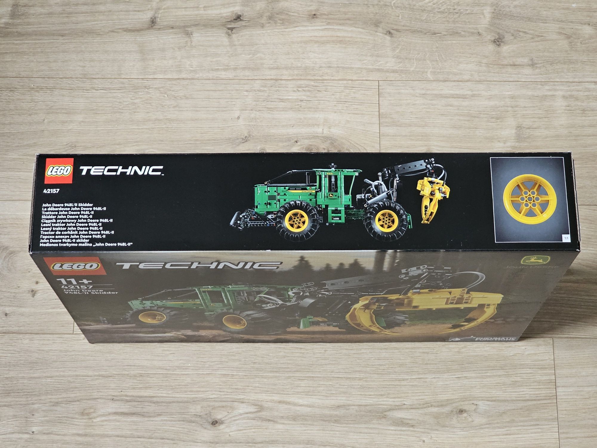 Lego Technic 42157 - Ciągnik zrywkowy John Deere 948L-II