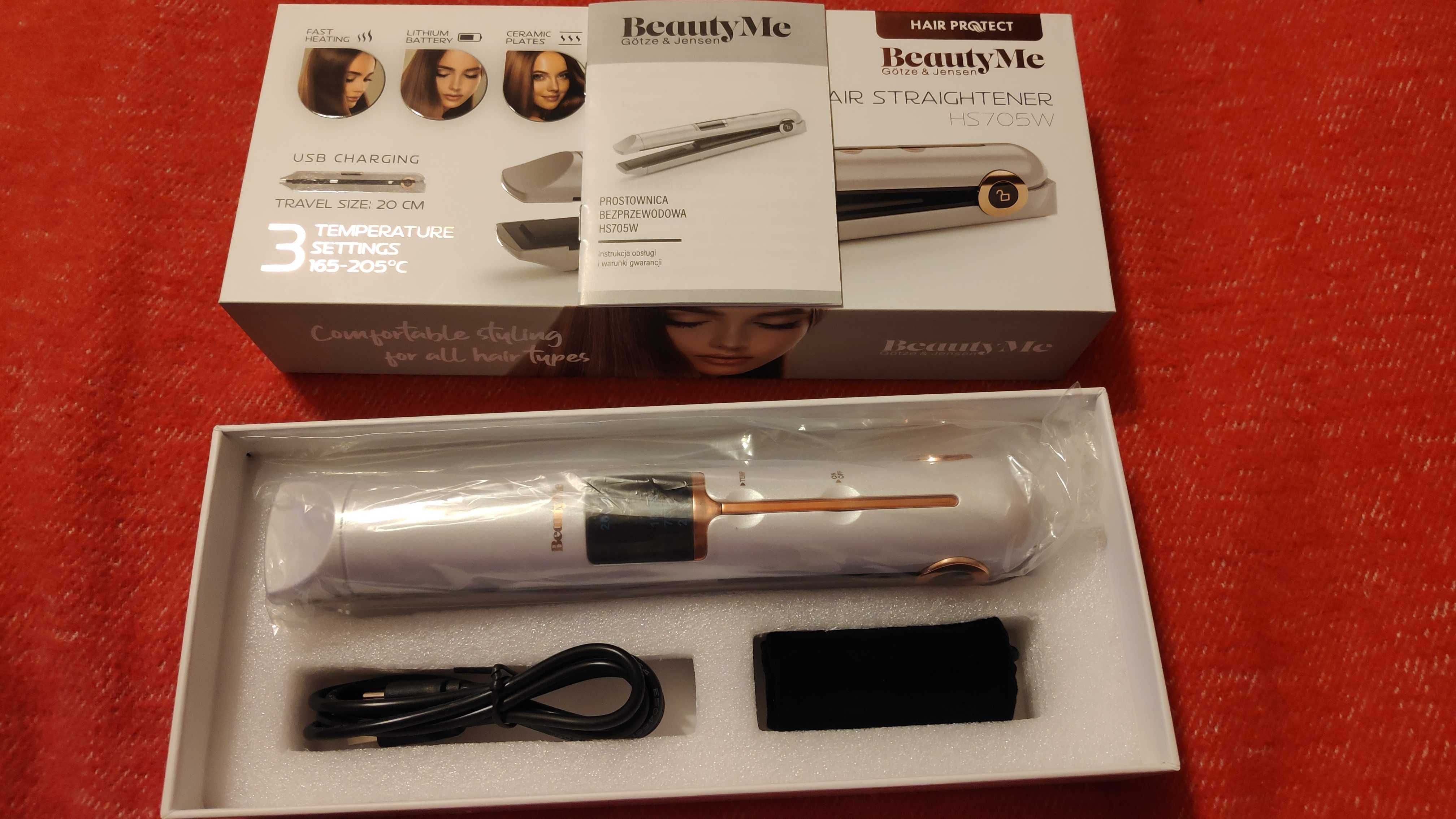 Prostownica bezprzewodowa BeautyMe