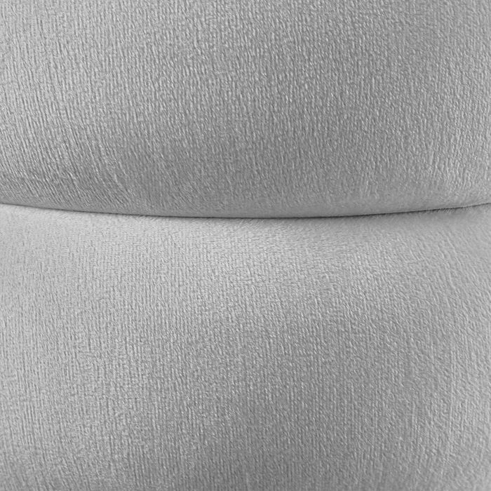 Stołek z miejscem do przechowywania Altu Wygląd aksamitu szary OUTLET