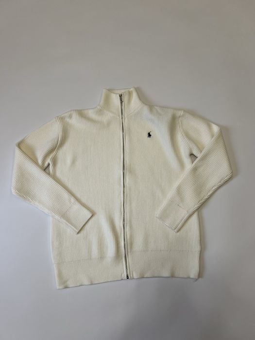 Polo raulph zip у білому кольорі,нова,розміри:S,M,L