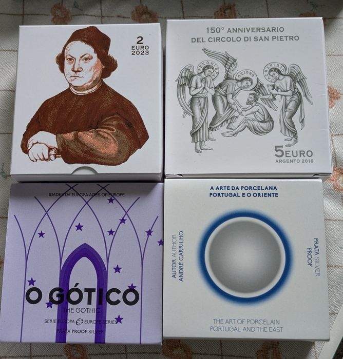 Moedas Proof disponíveis