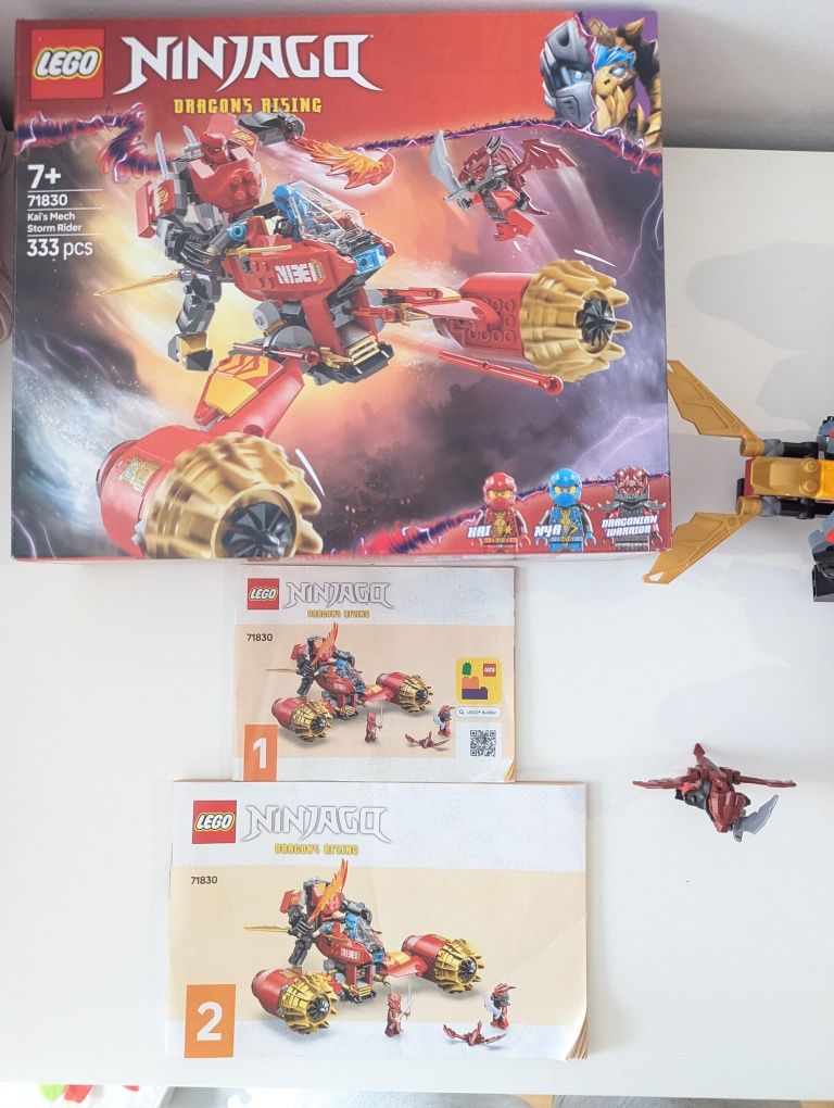LEGO® 71830 Ninjago - Burzowy jeździec-mech Kaia