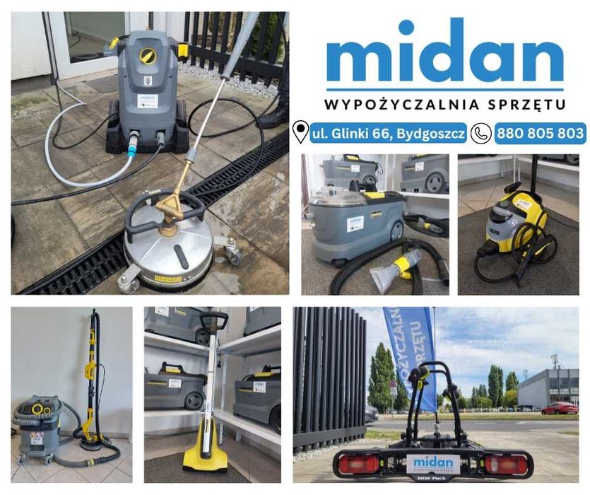 Wynajem Odkurzaczy Piorących Karcher Wypożyczalnia Sprzętu Midan